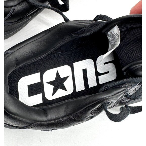 Converse Cons AS-1 Pro Sneakers Black Leather Size Men 3 / Women 4.5 New - Picture 7 of 8